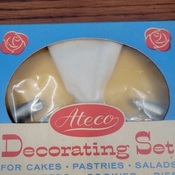 Ateco Vintage Cake Decoraing Set Advertising Display Kitchen Decor - Picture 7 of 11
